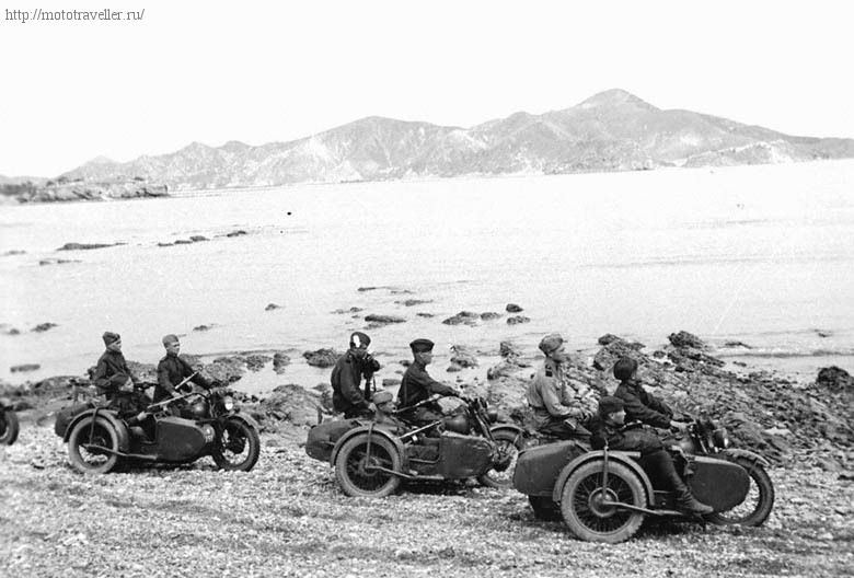 фотография мотоциклов великой отечественной войны