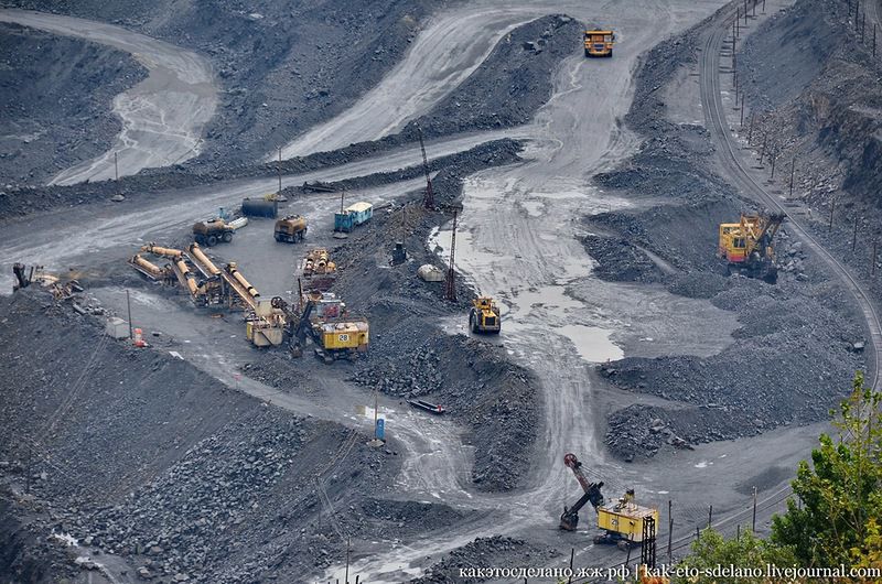 Добыча, металл, завод