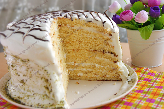 Торт «Milchmädchen» («Молочная девочка») Торт «Milchmädchen» («Молочная девочка»)