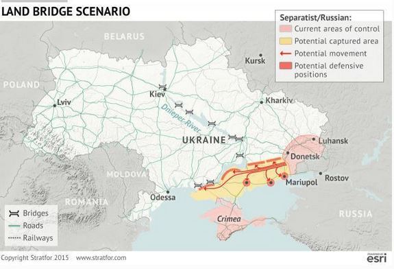 Россия начнет наступление своих сил вдоль побережья Черного моря до Херсона