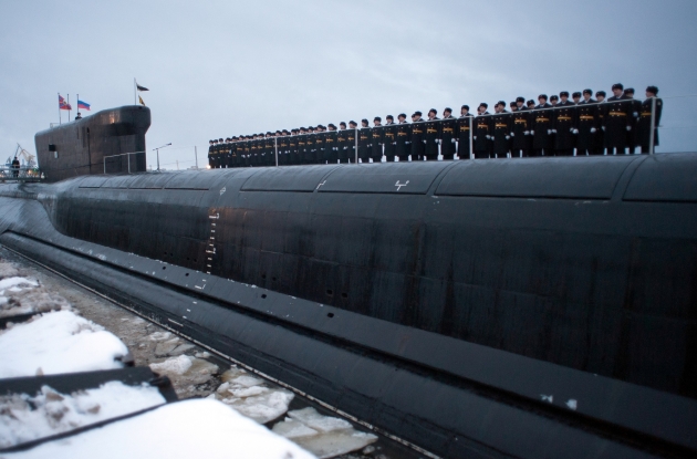 Российская ядерная подводная лодка. Иллюстрация: vpk-news.ru