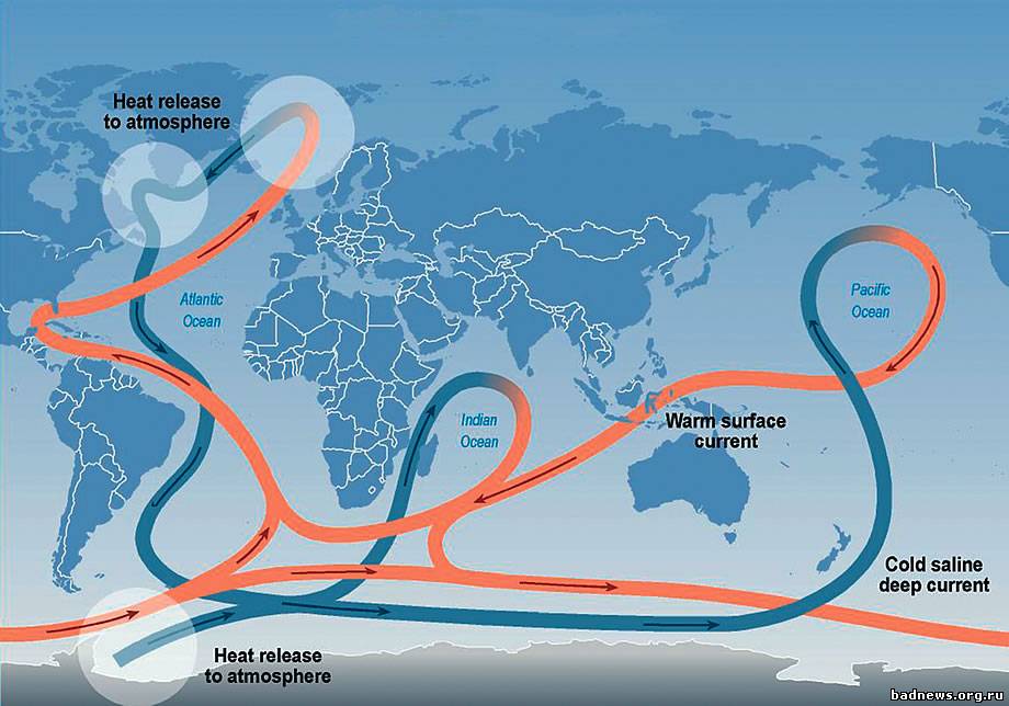 Ученые: Антарктиду уничтожают теплые глубинные течения