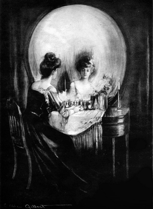 All is Vanity. Чарльз Аллан Гилберт. 1892 г. All is Vanity. Чарльз Аллан Гилберт. 1892 г.