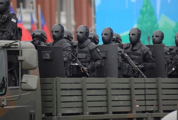 Баллистическая маска спецназа Тайваня