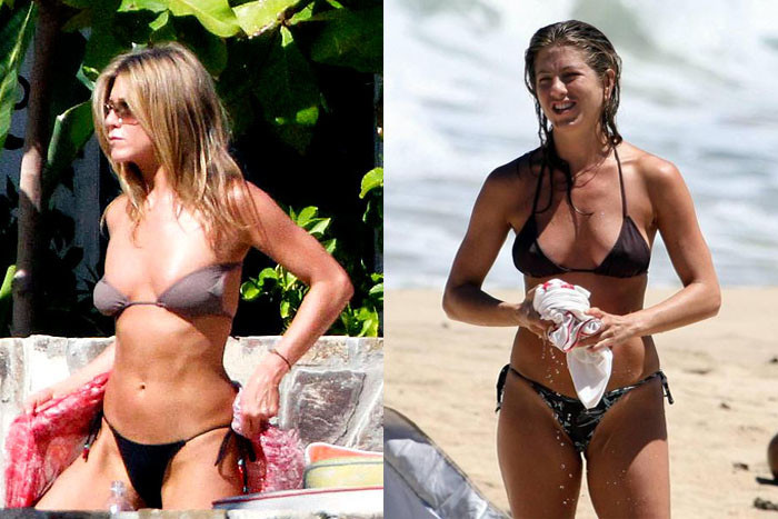 Jennifer aniston papparazzi bikini