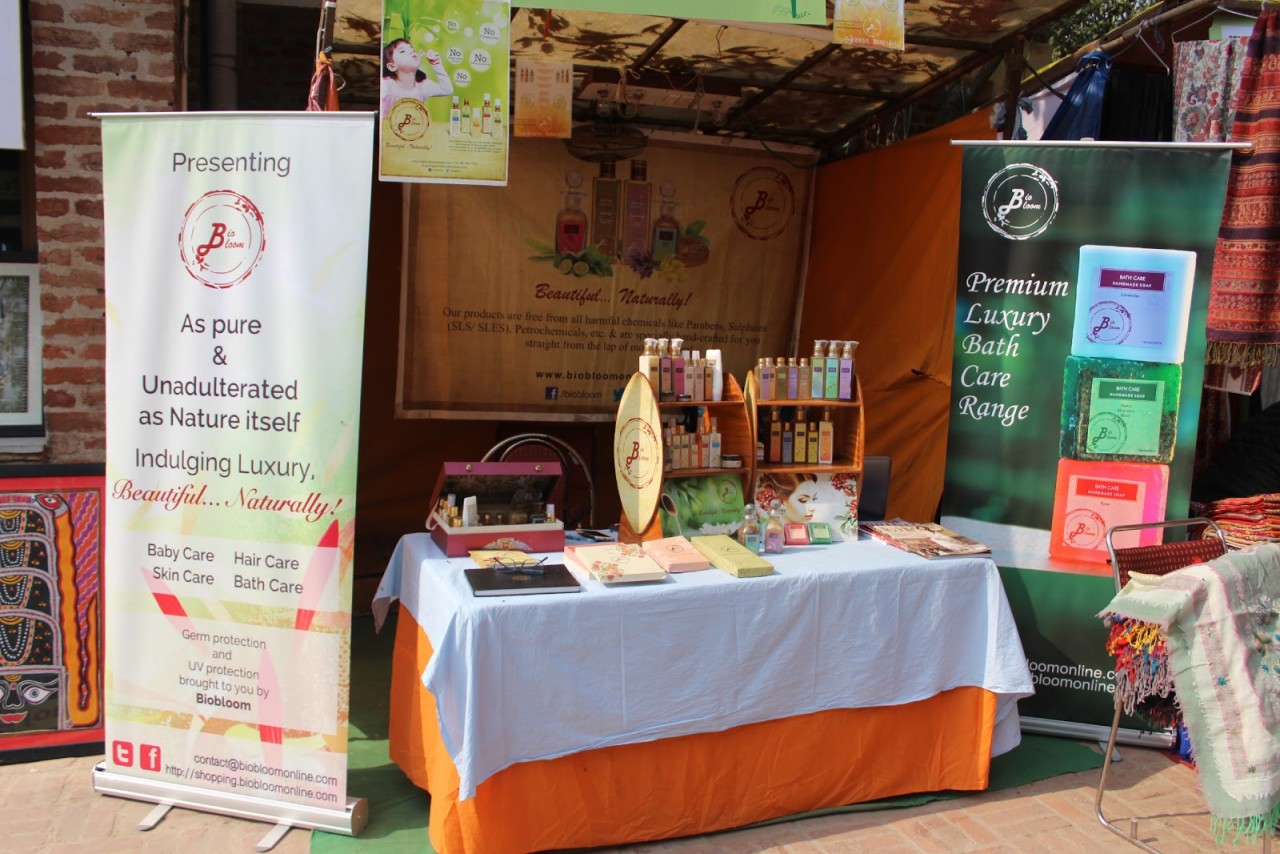 BioBloom participates in “The Women of India Exhibition 2015” by the Ministry of Women & Child Development | Cherry On Top- Indian Beauty, Fashion and Lifestyle Blog