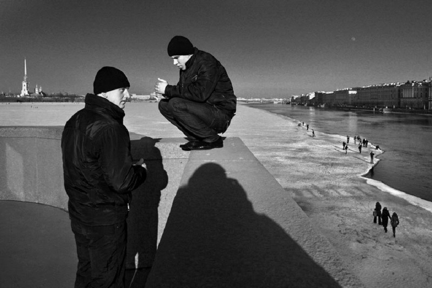 Зимний Санкт-Петербург и его жители город, жизнь, санкт-петербург, фотография