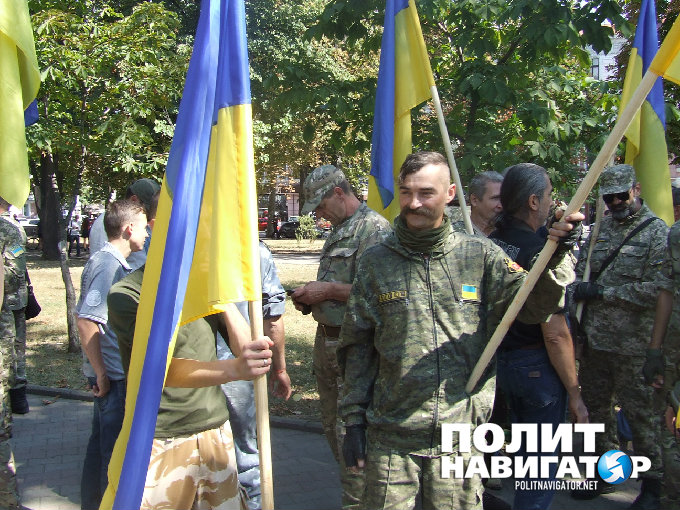 Шабаш нацистов в Одессе. "Москаляку на гиляку"