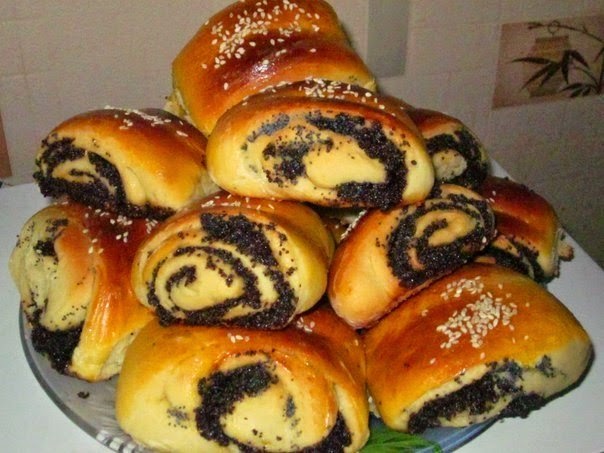 Как быстро сделать булочки с маком Как быстро сделать булочки с маком