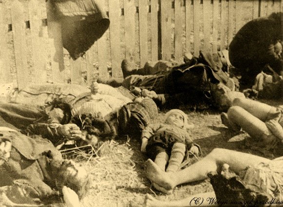 Жертвы напапдения УПА на польское прселение липники. 26 март 1943
