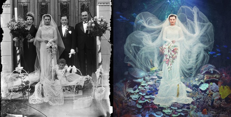 Невеста Нептуна сюрреализм, фото
