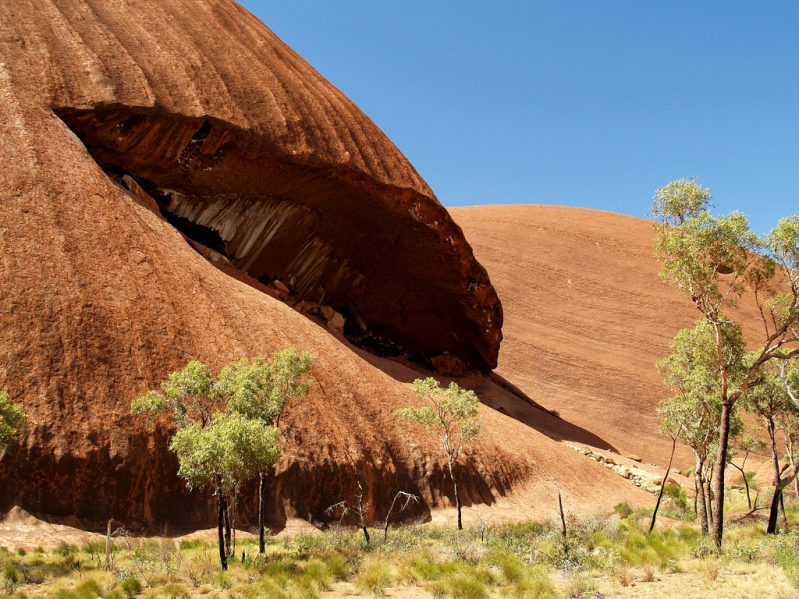 Скала Улуру (Айерс Рок),  Австралия. Фото /Uluru (Ayers Rock), Australia