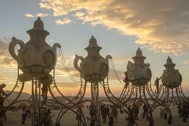 Необычный фестиваль «Burning Man» в штате Невада. Необычный фестиваль «Burning Man» в штате Невада
