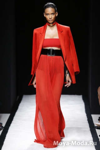 Модные юбки весна-лето 2015 Balmain