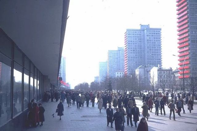 Москва в преддверии 1 мая 1982 года. Москва в преддверии 1 мая 1982 года.