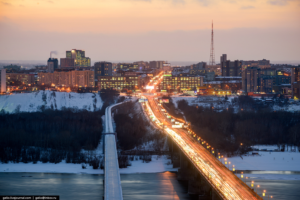 Фото Новосибирска. Зима 2016