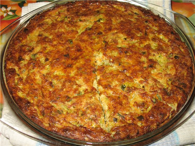 Овощной кугель- легкое летнее блюдо Овощной кугель- легкое летнее блюдо
