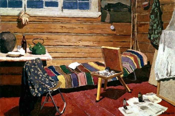Типичные образцы советского жилища в работах художников интерьер, квартира, ссср, художник