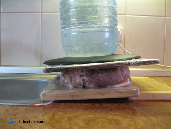 Вяленая свиная шея мясо, рецепт