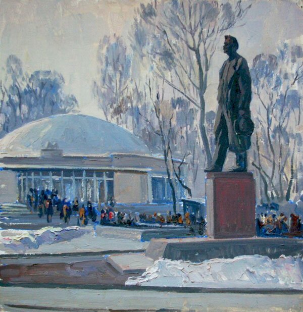 Нарисованный Петербург город, живопись, искусство, картины, питер, санкт-петербург, художник, эстетика