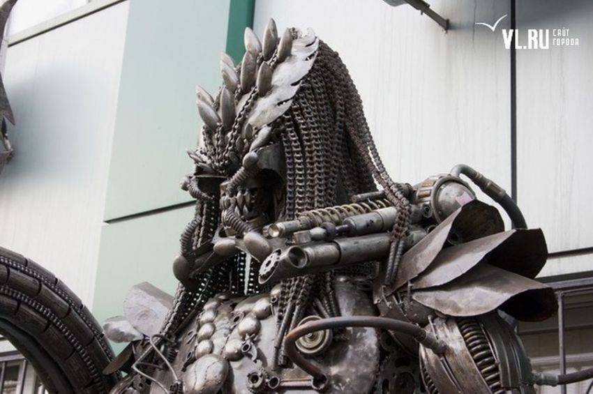 скульптуры, чужой, хищник, Россия