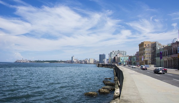 Malecon in Havana, Cuba