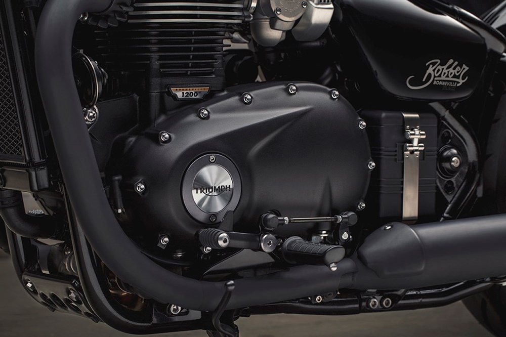 Новый мотоцикл Triumph Bonneville Bobber Black 2018