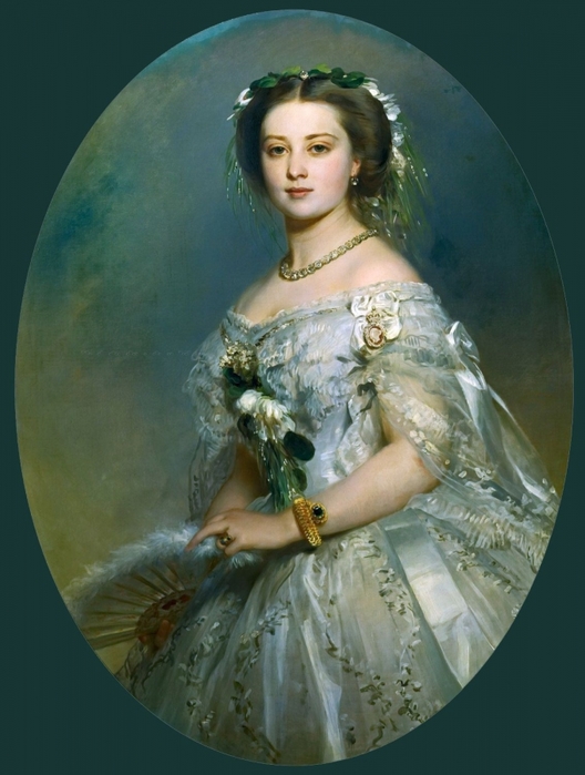 Леди Констанция Левесон-Гоуэр (1834-80), позднее герцогиня Вестминстер. Автор: Франц Ксавер Винтерхальтер. Леди Констанция Левесон-Гоуэр (1834-80), позднее герцогиня Вестминстер. Автор: Франц Ксавер Винтерхальтер.