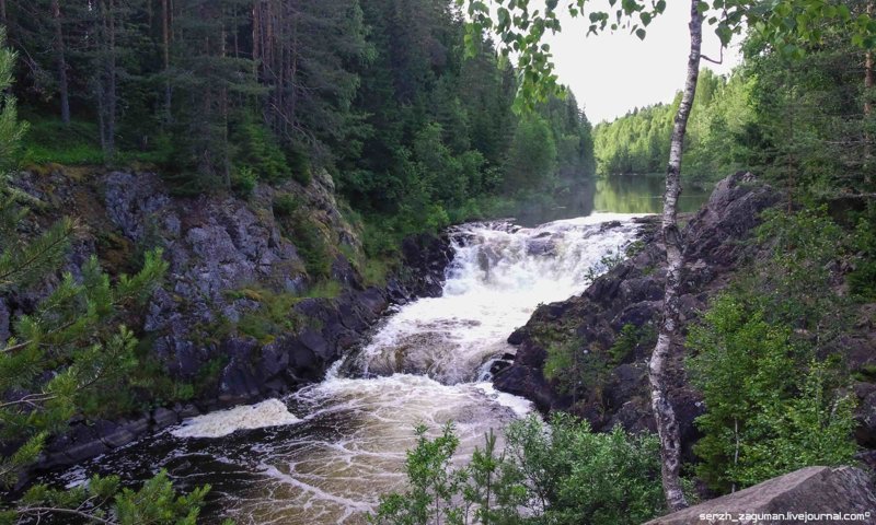 Олонецкое чудо. Водопад Кивач путешествия, факты, фото