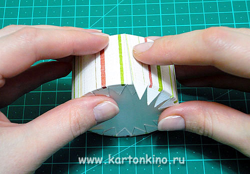 Как из картона сделать коробочку круглую из картона Как из картона сделать коробочку круглую из картона