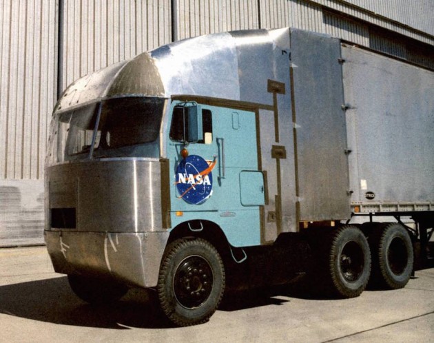 Крутые автомобили NASA: аэродинамический грузовик