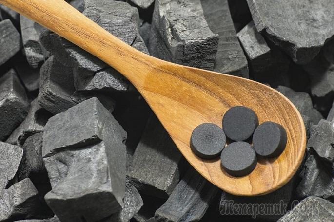 Активированный уголь — один из самых доступных и действенных адсорбентов