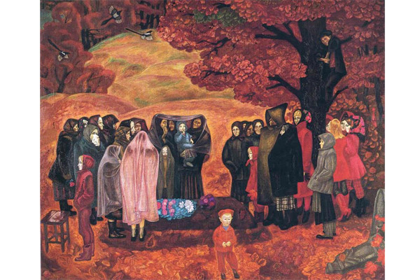 Виктор Попков "Хороший человек была бабка Анисья", 1971-73