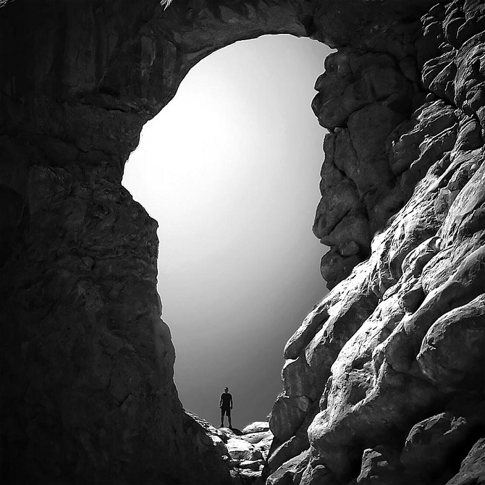 В одном из каньонов... Фотограф Nazaret Sanchez Rodriguez.