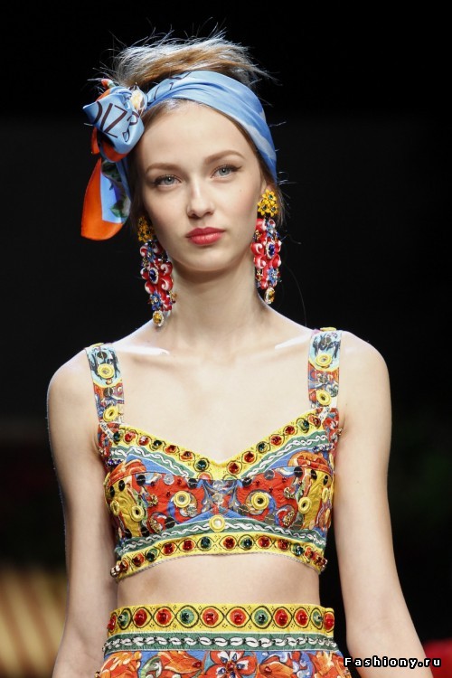 Dolce & Gabbana Весна-Лето 2016 - красота в деталях Dolce & Gabbana Весна-Лето 2016 - красота в деталях