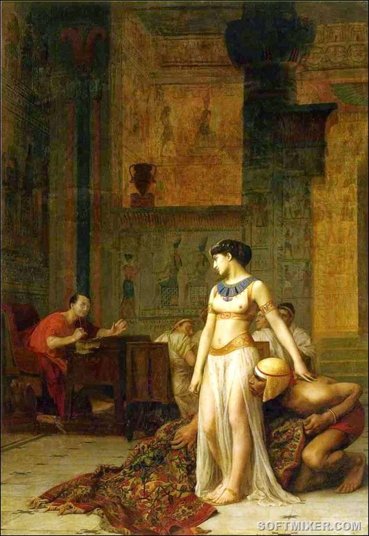Cleopatra_and_Caesar_by_Jean-Leon-Gerome(2)