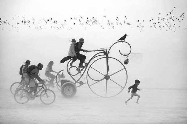 Необычный фестиваль «Burning Man» в штате Невада. Необычный фестиваль «Burning Man» в штате Невада