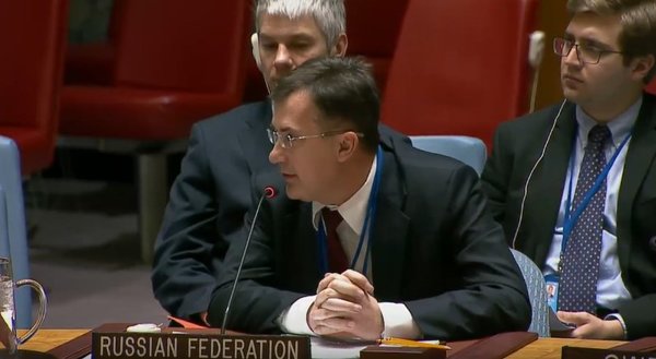 Российский представитель при ООН Г. В. Кузьмин