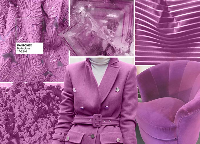 Безрассудный пурпурный-фиолетовый - модные цвета в одежде на осень 2016