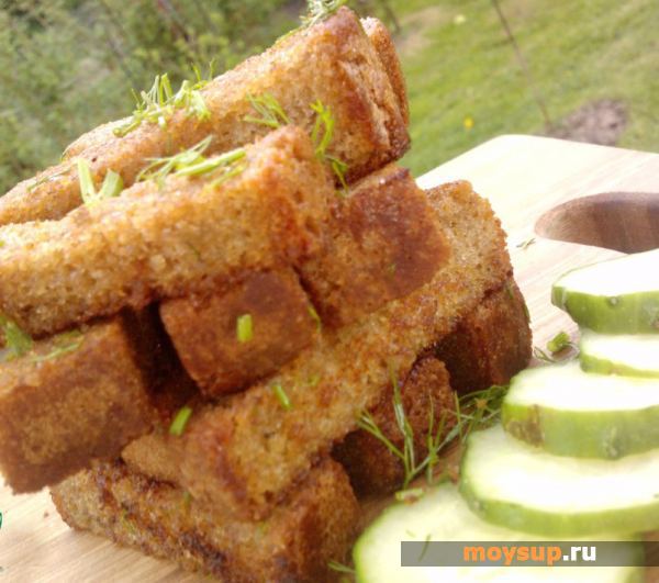 Как приготовить гренки в духовке для супа 5