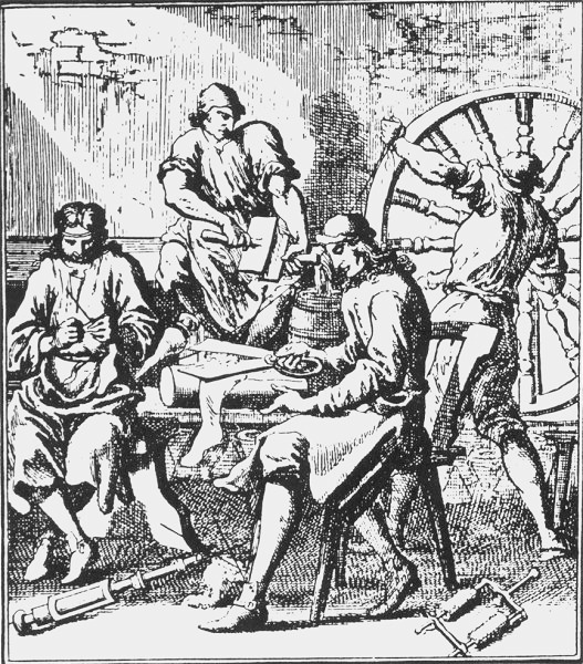 История вязания мужчины
