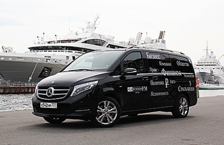 Встреча на высшем уровне с Mercedes-Benz V-Класс Встреча на высшем уровне с Mercedes-Benz V-Класс