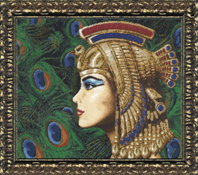 Схема для вышивки "Принцесса Египта"