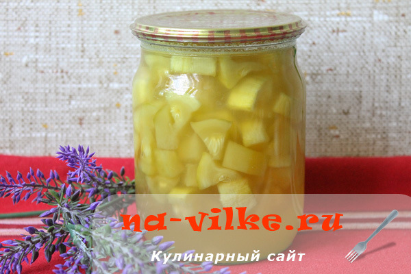 Как из кабачков сделать ананас на зиму Как из кабачков сделать ананас на зиму