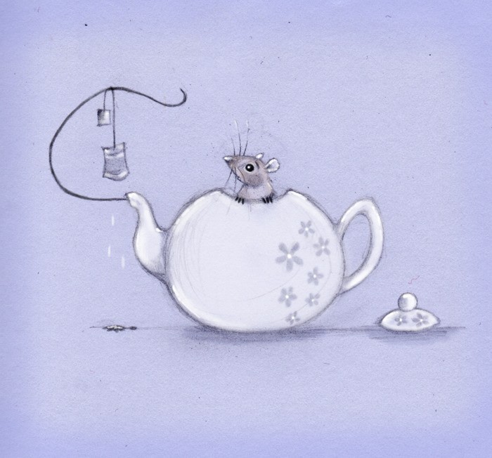 Чайник животные, иллюстрации, крысы
