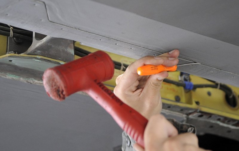 На заводе по сборке F-22