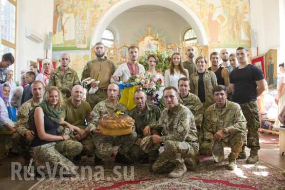 Свадьба в «Украинском Государстве» (ФОТОФАКТ) | Русская весна