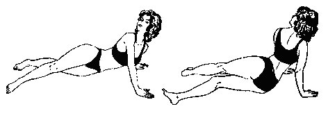 упражнения для спины и позвоночника, упражнение второе