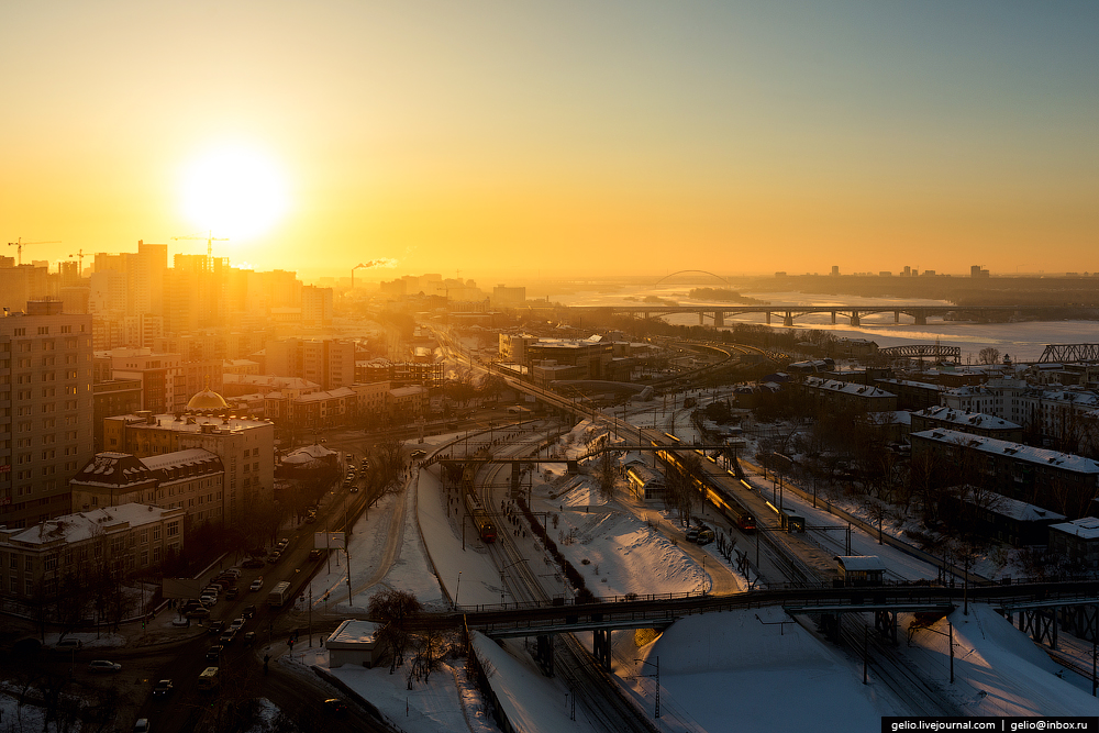 Фото Новосибирска. Зима 2016