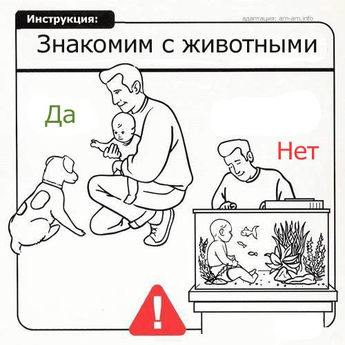 Юмористические инструкции по уходу за ребенком Юмористические инструкции по уходу за ребенком